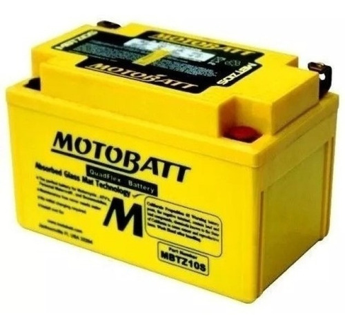 Bateria Motobatt Mbtz10s Yuasa Ytz10s Cb500r Cb500x Cb500f