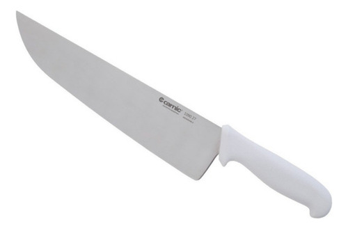 Cuchillo Carnicero Acero Inoxidable Carnic 1090 27 Color Blanco