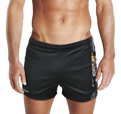 Short Natacion Hombre Malla Baño Cloro Resistente Safit