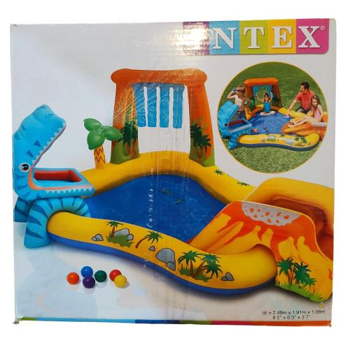 Centro De Juegos Inflable Alberca  Piscina Intex