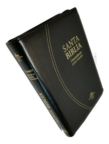 Imagen 4 de 6 de Biblia Reina Valera Bicolor Letra Grande Concordancia Indice