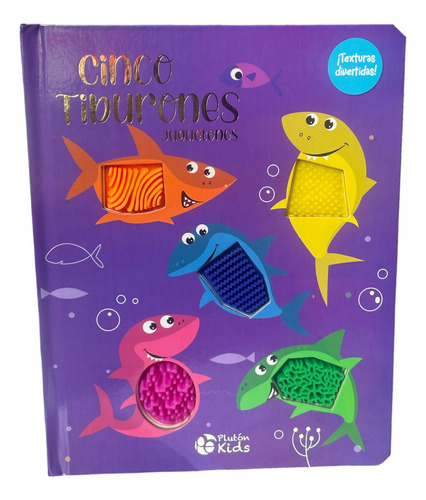 Libro Infantil Cinco Tiburones Juguetones - Plutón Kids