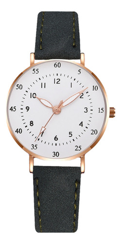 Reloj De Cuarzo De Acero Inoxidable Casual Popular Para Muje