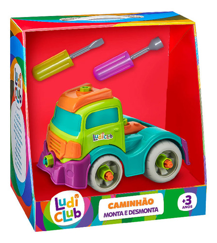 Ludi Club Arma Desarma Con Herramientas Camion Usual Ik