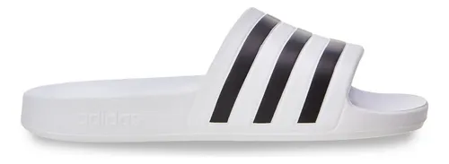 Chinelo Casual Masculino E Feminino Adilette Aqua adidas Branco E Preto Liso 42 Br