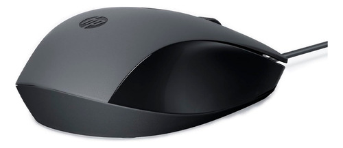 Mouse Com Fio Preto Hp 150- 240j6aa