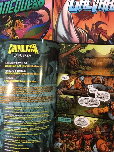 Imagen 7 de 7 de Pack Guardianes Del Sur - Galvarino, Caupolican, Janequeo Y Lautaro