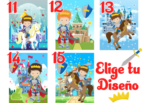 60 Morral Dulcero Princesas Unicornio Príncipes Recuerdos