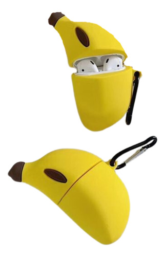 Funda Carcasa Case Para Auriculares AirPods Banana - Laian