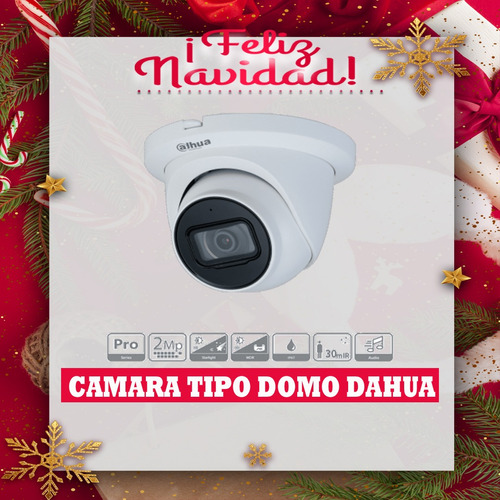 Camara De Seguridad Tipo Domo Hd Dahua