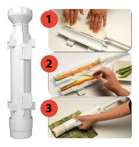 Diy Cocina Gadget Rollo Máquina De Sushi Molde Para Hacer