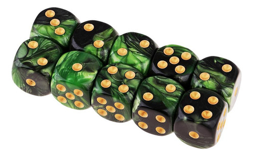 Nuevo Dados De Seis Caras 16 Mm 4 Piezas