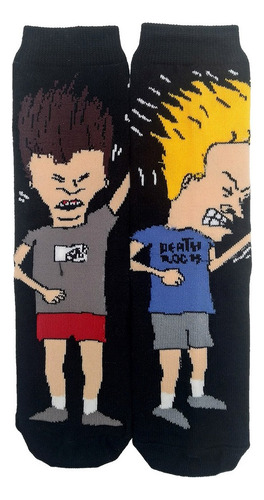 Medias Rip N Dip Gato Cat Fuck You Gothic Dark Rock Punk
