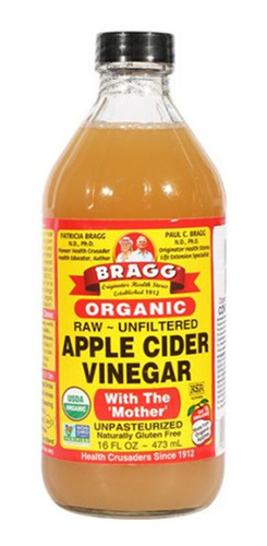 Organic Apple Cider Vinegar 473ml. Bragg