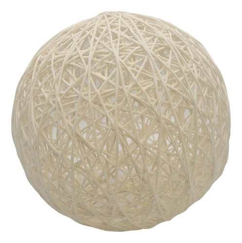 Corda De Papel Abajur Gaiola Lâmpada Decorativa Guarda