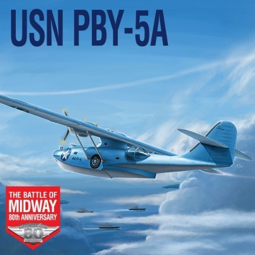 Avión Usn Pby-5a  Battle Of Midway   - Academy 1:72 -12573