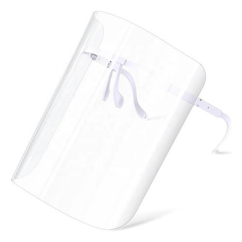 Mascarilla Visera Careta Cubre Boca Ojos Nariz Gafas Color Transparente