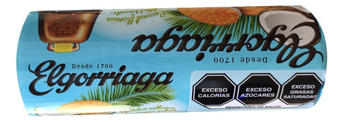 Galletas Elgorriaga Rellenas Con Crema Sabor Coco 180 G