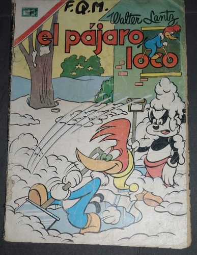 Comic El Pájaro Loco N°300. Novaro/ 1967.