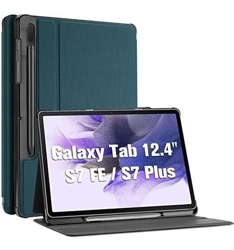 Funda Para Samsung Tab S8 Plus/s7 Fe Procase Teal 