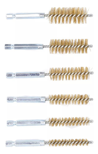 . Pincel Tubular De 6 Peças, Pincel De Remoção De Tinta
