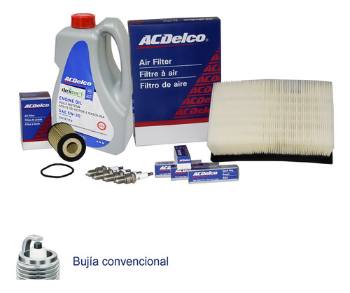 Kit De Afinacion 5w30 Sintetico Trax 1.8 2013 2014 2015 2016