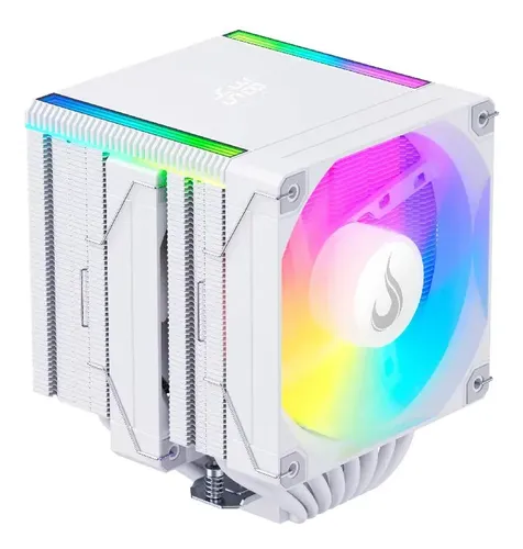 Cooler Para Processador Rise Mode Temp 8 White Argb Branco