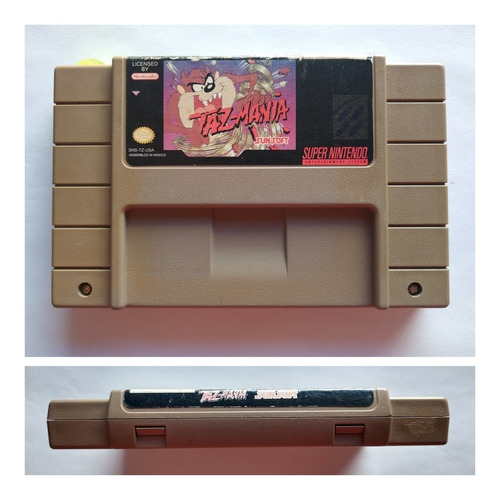 Taz-mania Snes Super Nintendo (ensamblado En México) (Reacondicionado)