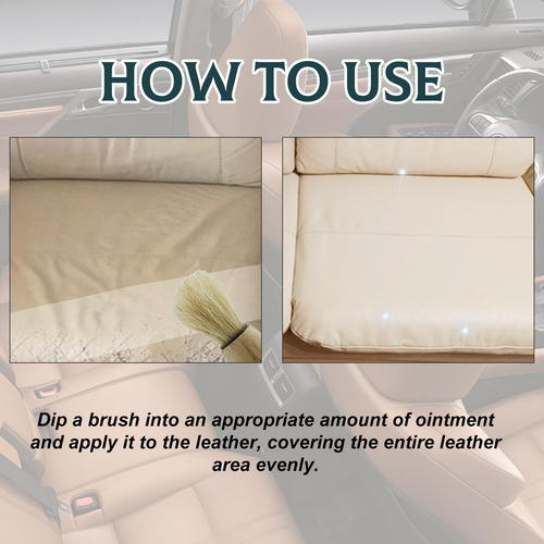 Ungüento Detergente Para Muebles Para Cuero, Bálsamo De Cuer