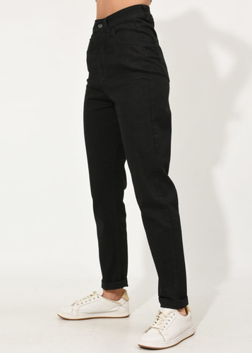 Jean Pantalon Mujer Mom Elastizado