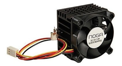 Cooler Disipador Para Pentium 1 Pc Cpu Gabinete Ganchos Noga