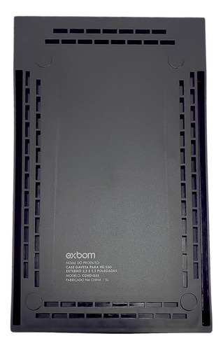 Case Externo Para Hd E Ssd Sata Com Design Compacto E Led In