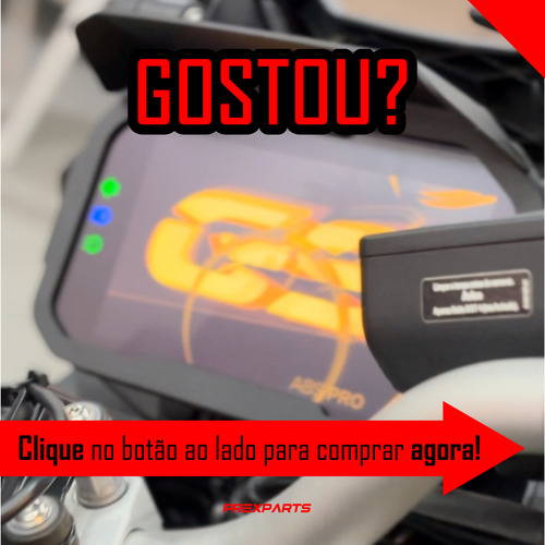 Trava Para Painel Tft Bmw F800gs Com Película