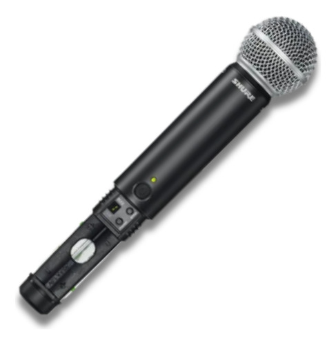 Microfone Sem Fio Shure Blx24br/sm58 Dinâmico Cardioide