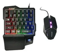 Comprar Kit Teclado Mouse Gamer Celular Yelandar Rgb.