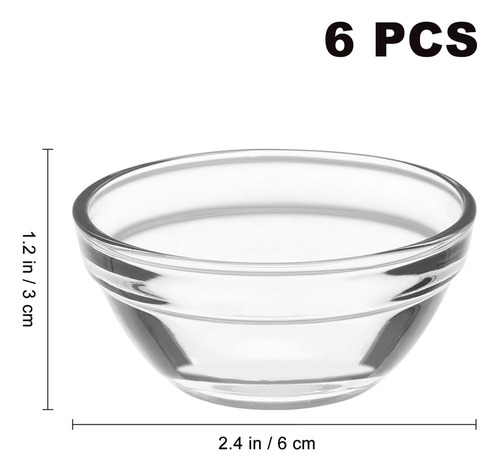 Nuevo Tazas For Pudín, Tazón For Pastel Bozai, 6 Unidades