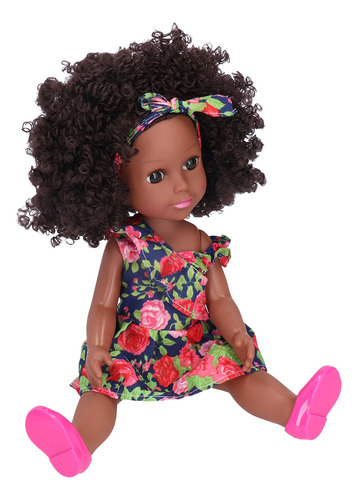 Muñeca Afro, Exquisita Niña Negra Africana Realista, Niños L