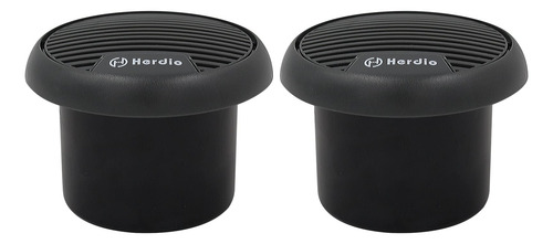 Marine Bluetooth Speakers Herdio 3-inch 140w For Boat Black