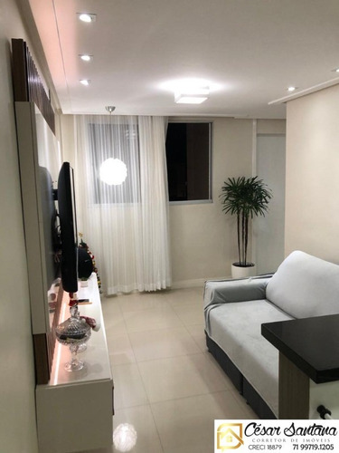 Imagem 7 de 14 de Apartamento 2/4, Centro - Lauro De Freitas