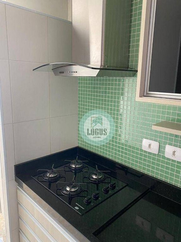 Imagem 5 de 30 de Apartamento No Condomínio São Bernardo Clube Com 70m² Composto 3 Dormitórios 1 Suítes, À Venda Por R$ 466.000,00 - Taboão - Sbc/sp - Ap1836