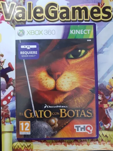 Jogo xbox 360 kinect gato de bota