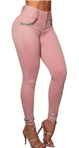 Imagem 1 de 7 de Calça Pitbull Pit Bull Jeans Feminina C/ Bojo Modela Bumbum