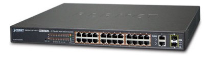Switch Planet Gigabit Ethernet Fgsw-2624hps 24 Puertos Poe+