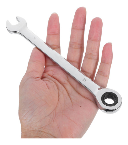 Llave Combinada Con Trinquete De Doble Cabezal De 10 Mm (pla