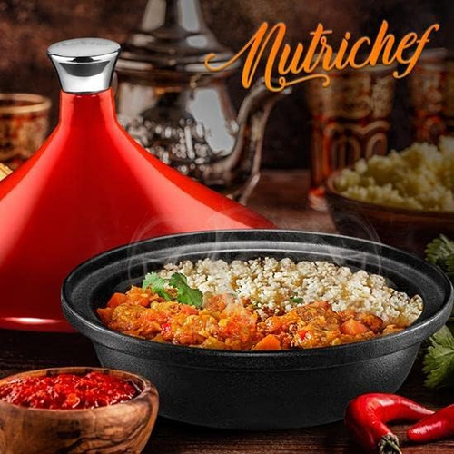 Olla Marroqui Nutrichef Nutrichefkitchen Tajine De 2.75 C...