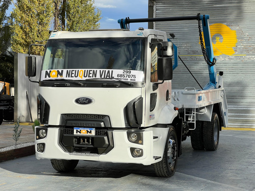 Ford Cargo 1722 2014 Con Porta Volquetes Camion Nqnmaq