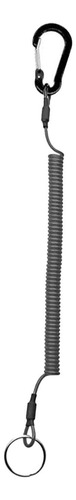 Cordón Retráctil Seguro En Espiral, Cordones De Negro