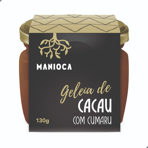 Geleia Cacau E Cumaru Da Amazônia Manioca 130g 100% Natural