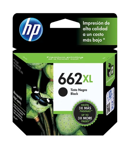 comprar Cartucho De Tinta Hp 662xl Negra Original 