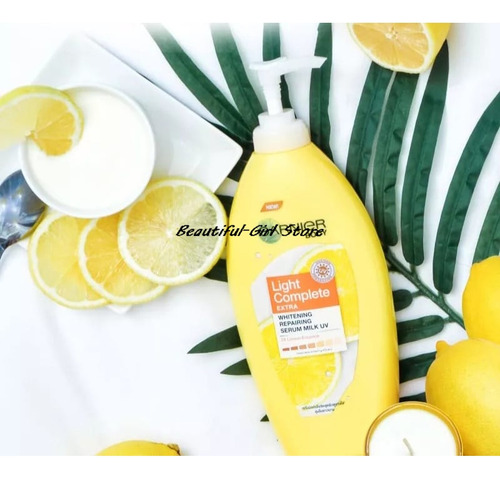 Loción Corporal Garnier Con Vitamina C Y Limón De 400 Ml Par